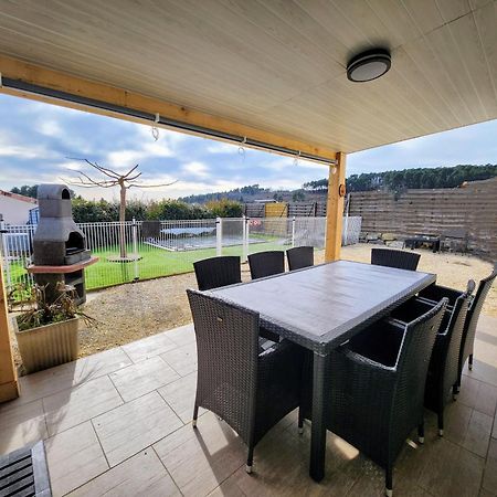 En Ardeche, Gite L'Odyssee Climatise Avec Sa Piscine Privee Et Chauffee Joyeuse Extérieur photo