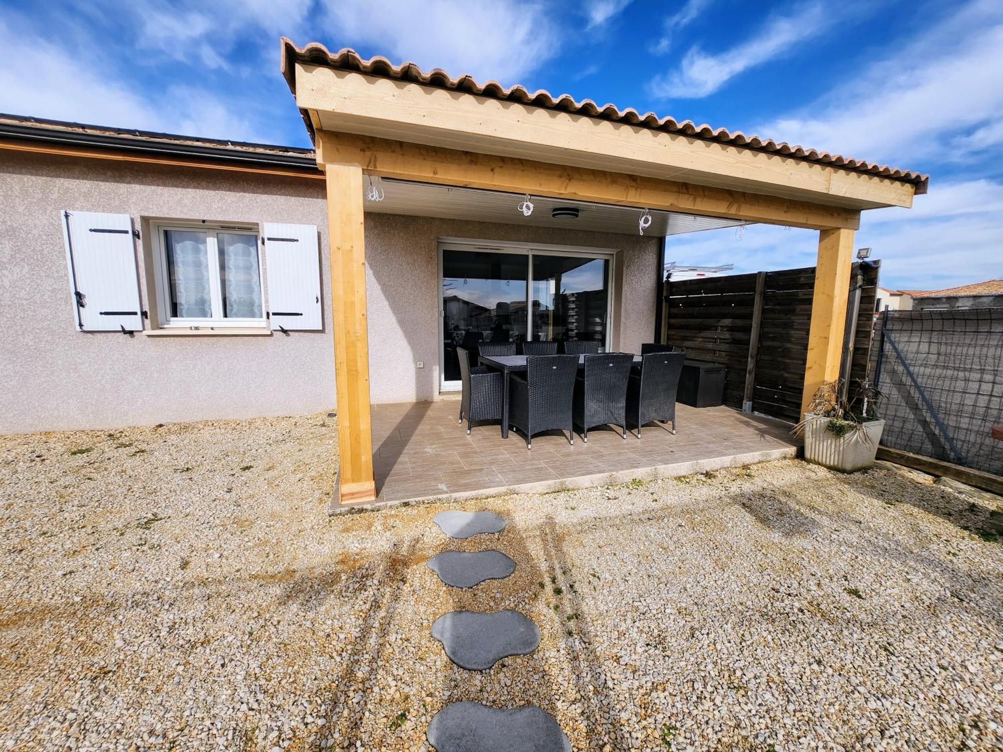 En Ardeche, Gite L'Odyssee Climatise Avec Sa Piscine Privee Et Chauffee Joyeuse Extérieur photo